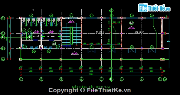 bản vẽ trường học,vẽ trường học,trường,trường học,hội trường trường học,trường tiểu học